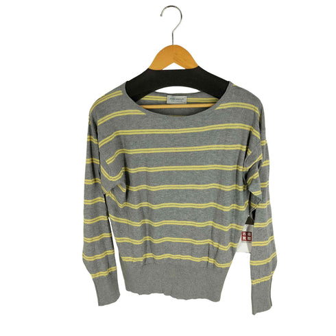 ジョンスメドレー JOHN SMEDLEY イギリス製 ボーダー コットンニット レディース import:S