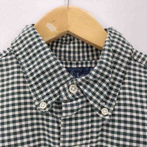 ラルフローレン RALPH LAUREN L/S CLASSIC FIT スモールポニー刺繍チェック柄BDシャツ メンズ JPN:M