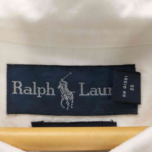 ラルフローレン RALPH LAUREN L/S OXFORD スモールポニー刺繍ワンピース レディース 20