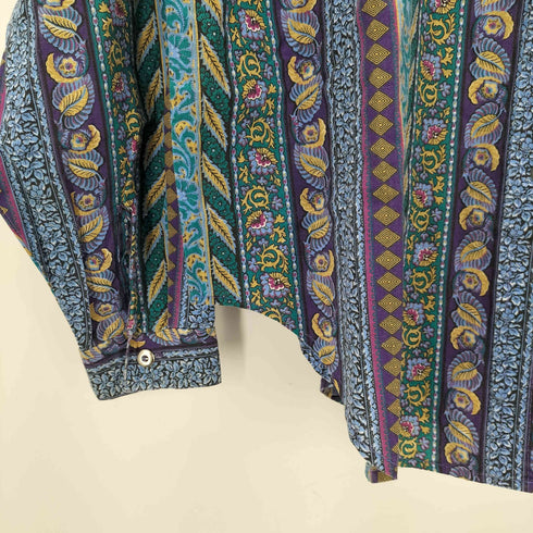 RANCH AND TOWN USA製 総柄ウエスタンシャツ レディース JPN:XL