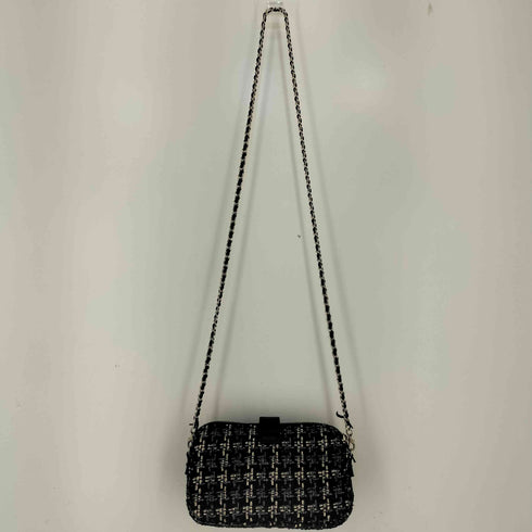 ザラ ZARA シャイニーツイード クロスボディバッグ レディース