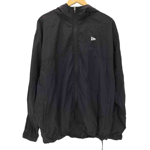 ニューエラ NEW ERA ロゴプリントナイロンジップアップジャケット メンズ JPN:XL