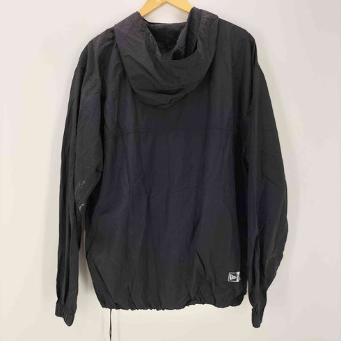 ニューエラ NEW ERA ロゴプリントナイロンジップアップジャケット メンズ JPN:XL