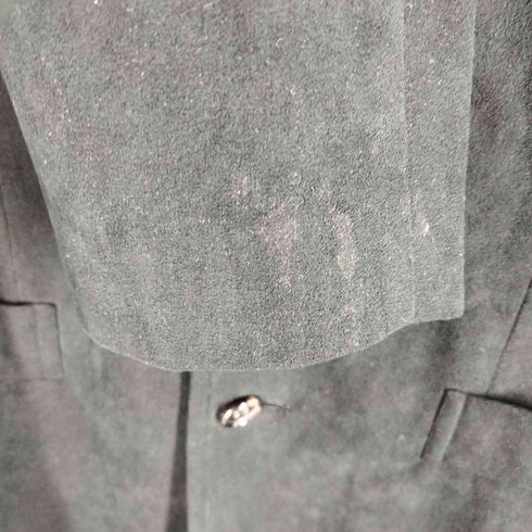 トリココムデギャルソン tricot COMME des GARCONS 01AW フェイクスエード チェスターコート レディース JPN:M
