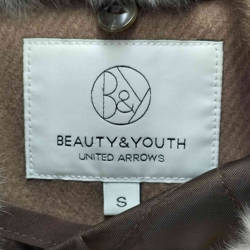 ビューティーアンドユースユナイテッドアローズ BEAUTY & YOUTH UNITED ARROWS メルトンファー ライナーダッフルコート レディース S