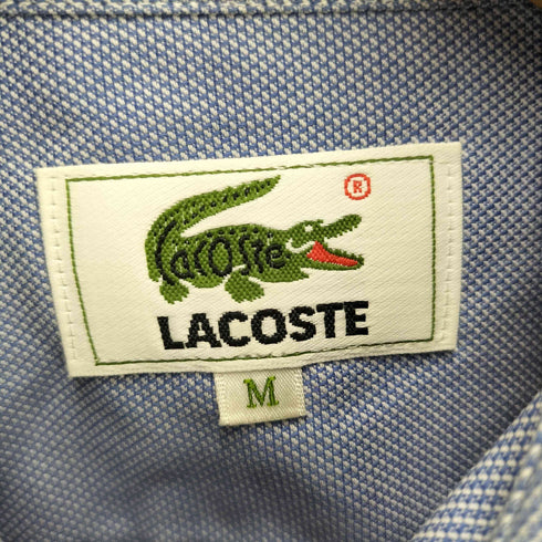 ラコステ LACOSTE ロゴ刺繍シャツ レディース M