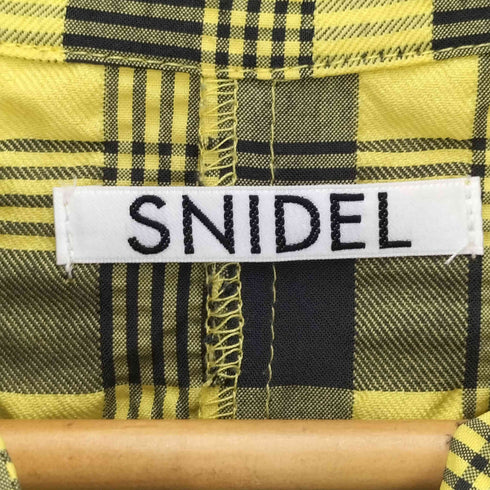 スナイデル snidel チェックロングワンピース レディース F
