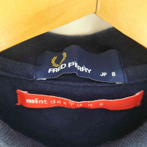 フレッドペリー FRED PERRY ロゴ刺繍 フレアデザイン ポロシャツ レディース JP:8