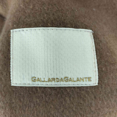 ガリャルダガランテ GALLARDAGALANTE ノーカラーロングコート レディース