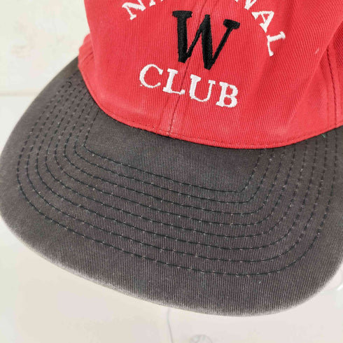 NATIONAL W CLUB 6パネルキャップ メンズ ONE SIZE