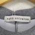 ナノユニバース NANO universe フロントドロストフレンチスリーブワンピース レディース FREE