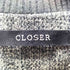 CLOSER テープデザインジャケット レディース