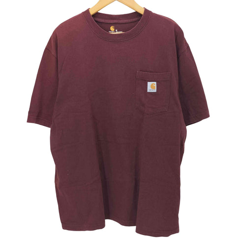 カーハート Carhartt クルーネック ポケットTシャツ メンズ M