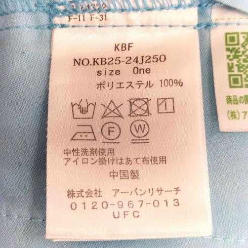 ケイビーエフ KBF センタープレスWIDEスラックス レディース ONE SIZE