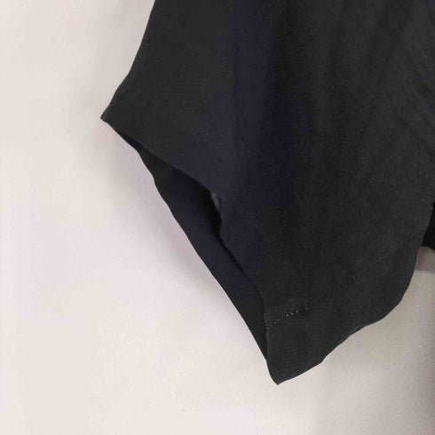 ザラ ZARA 総柄 S/S 開襟シャツ メンズ import:L