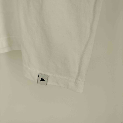 アンドワンダー and wander フロントプリント クルーネックTシャツ メンズ JPN:4