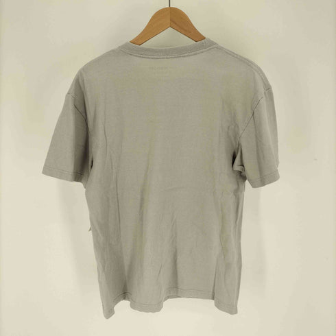 アンドワンダー and wander YODEL T by Bob Foundation for woman プリントクルーネックTシャツ メンズ JPN:4