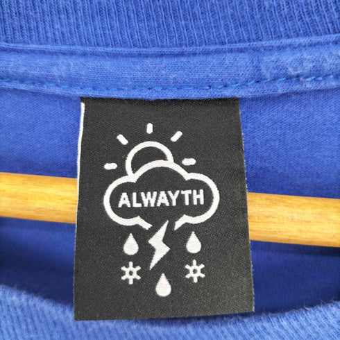 オールウェイズ ALWAYTH Hanes ボディDoshaburi Tee クルーネックTシャツ メンズ import:L