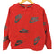 ナイキ NIKE AS W NSW CREW FUTURA TOSS GEL UNIVERSITY プルオーバー 総柄スウェット レディース import:S