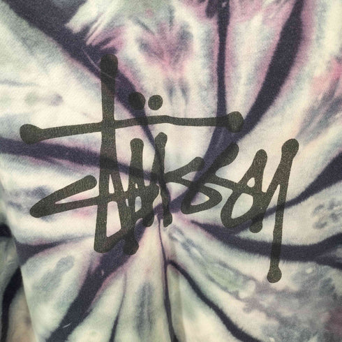 ステューシー Stussy タイダイ染め L/S ショーンフォントロゴ プルオーバー スウェット メンズ import:S