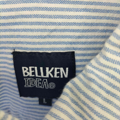 bellken idea BD Oxford shirts ボタンダウン オックスフォードシャツ 半袖シャツ メンズ L