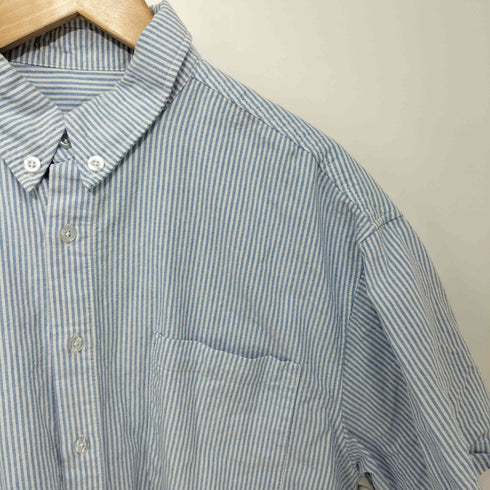 bellken idea BD Oxford shirts ボタンダウン オックスフォードシャツ 半袖シャツ メンズ L