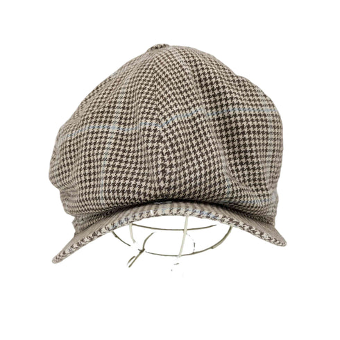 アナトミカ ANATOMICA jonathan richard 千鳥格子 リネンキャスケット メンズ JPN:L