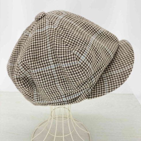 アナトミカ ANATOMICA jonathan richard 千鳥格子 リネンキャスケット メンズ JPN:L