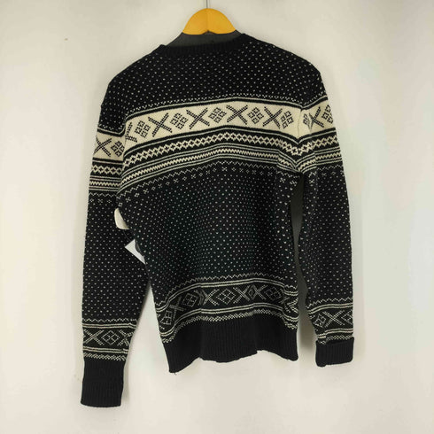 ポロバイラルフローレン Polo by RALPH LAUREN 90S ノルディック柄 LAMBSWOOL100 バーズアイニット メンズ import:M
