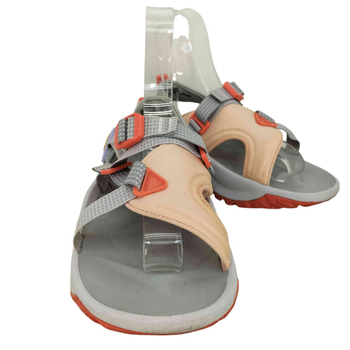 ナイキ NIKE W ONEONTA SANDAL FLT SILVER/MELON TINT-ARCTIC ORANGE レディース JPN:24