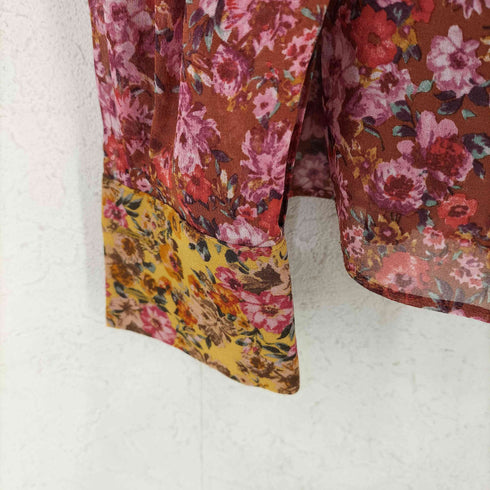 ルールロジェット leur logette フラワー シルクブラウス レディース JPN:1
