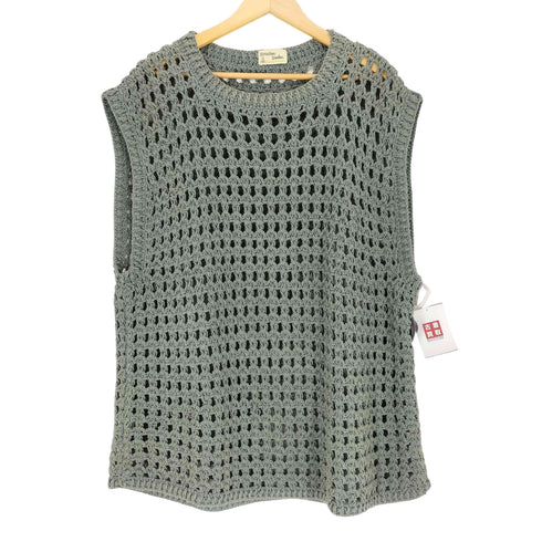 MCMACHAN WOOLEN メッシュニットベスト メンズ