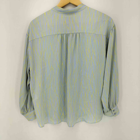 ユナイテッドアローズ UNITED ARROWS UBC ラインプリント ボウタイブラウス レディース FREE