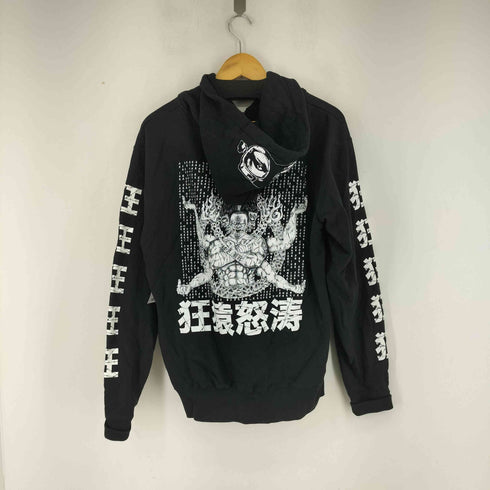クロスアンドスティッチ CROSS&STITCH 狂猿怒涛 プリントジップアップパーカー メンズ JPN:L