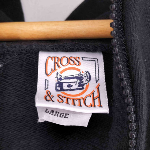 クロスアンドスティッチ CROSS&STITCH 狂猿怒涛 プリントジップアップパーカー メンズ JPN:L