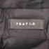フレイアイディー FRAY I.D シアータフタアシメドレス レディース 0