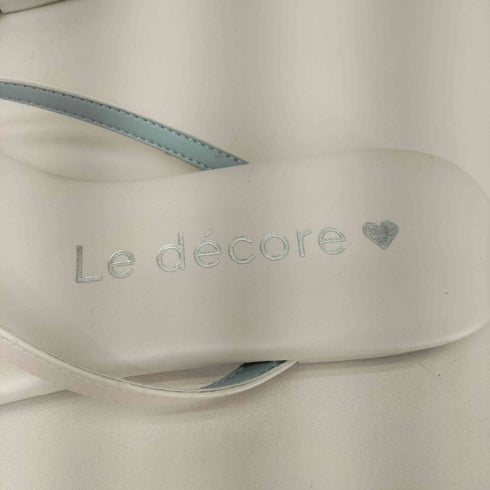 Le decore macaron thong サンダル レディース JPN:S