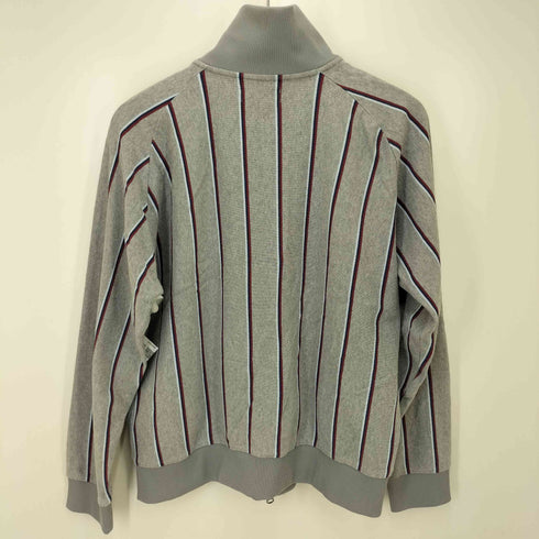 フレッドペリー FRED PERRY SPORTSWEAR レジメンタルストライプ ジップアップトラックジャケット メンズ import:L