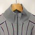 フレッドペリー FRED PERRY SPORTSWEAR レジメンタルストライプ ジップアップトラックジャケット メンズ import:L