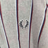 フレッドペリー FRED PERRY SPORTSWEAR レジメンタルストライプ ジップアップトラックジャケット メンズ import:L