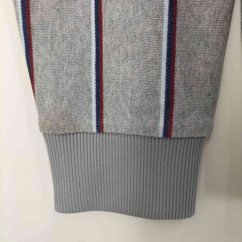 フレッドペリー FRED PERRY SPORTSWEAR レジメンタルストライプ ジップアップトラックジャケット メンズ import:L