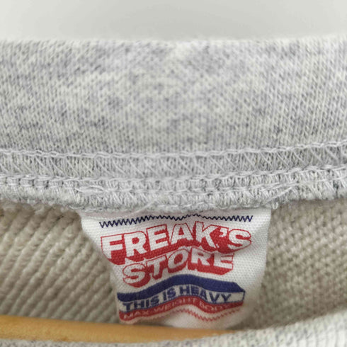 フリークスストア FREAKS STORE 21AW FONTENELLE PHYSICAL ED. カレッジプリント ラグランスリーブ クロップド スウェット レディース FREE