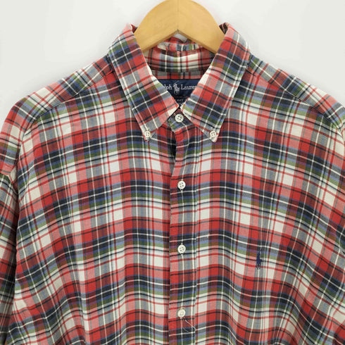 ラルフローレン RALPH LAUREN ポニー刺繍チェックシャツ blake メンズ JPN:XL