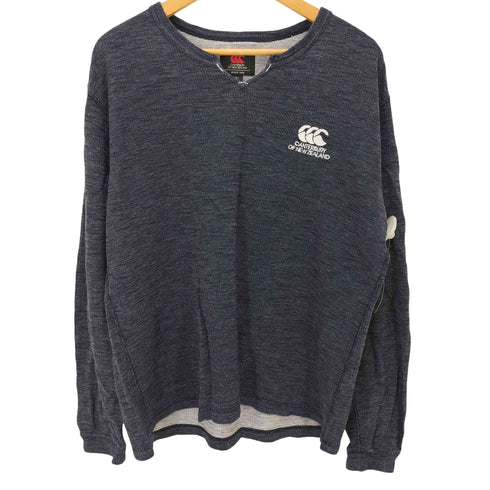 カンタベリーオブニュージーランド CANTERBURY OF NEW ZEALAND ロゴ刺繍 L/S カットソー メンズ import:XL