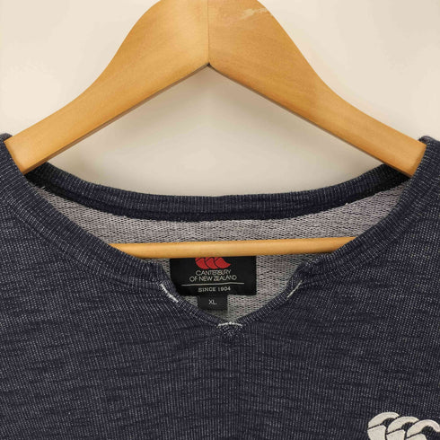 カンタベリーオブニュージーランド CANTERBURY OF NEW ZEALAND ロゴ刺繍 L/S カットソー メンズ import:XL