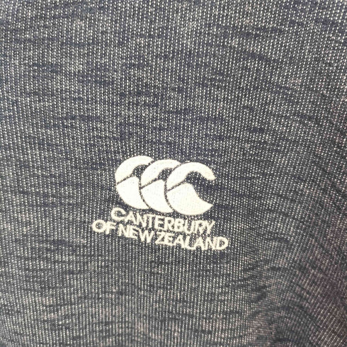 カンタベリーオブニュージーランド CANTERBURY OF NEW ZEALAND ロゴ刺繍 L/S カットソー メンズ import:XL