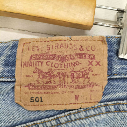 リーバイス Levis 501 ボタン裏273 ポーランド製 ボタンフライデニムパンツ メンズ W31/L32