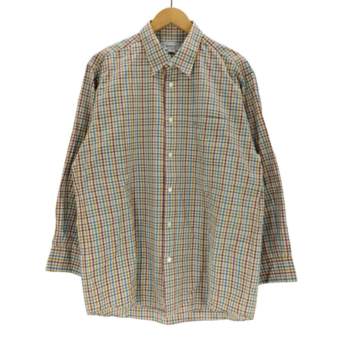 バーバリーズ BURBERRYS OLD チェックシャツ マルチカラー メンズ L-large