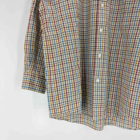 バーバリーズ BURBERRYS OLD チェックシャツ マルチカラー メンズ L-large