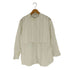 artipur ピンタックコットン ロングシャツ レディース